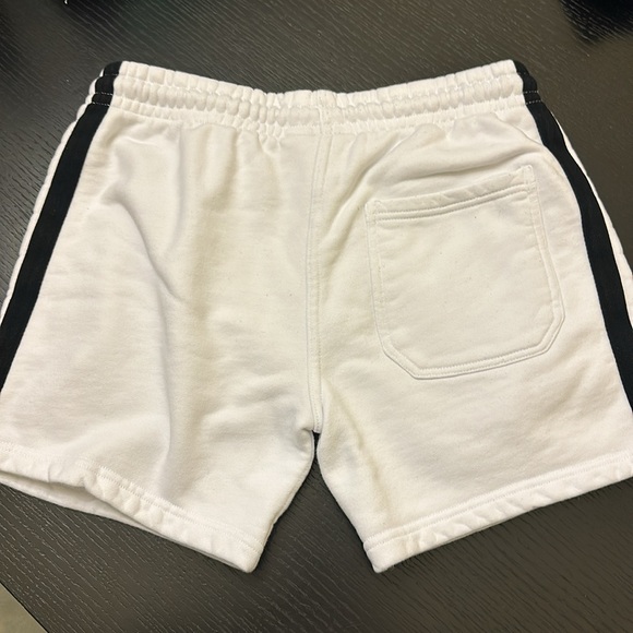 White YoungLa shorts . Very nice , thick, and comfortable . 4 inch in seam . - Picture 4 of 4